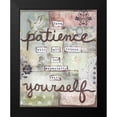 thumbnail image 2 of Martin, Monica 20x24 Black Modern Framed Museum Art Print Titled - Have Patience, 2 of 5