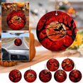 thumbnail image 1 of Ganfancp Nuevo Colgante Plano Acrílico Halloween Decoración Coche Ofertas y Liquidaciones 1X Colgante, 1 of 1