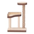thumbnail image 2 of Dollhouse Mini Cat Climbing Frame, Lifelike Multipurpose Toy For 1:12 Dollhouse With Exquisite Detail Design, 2 of 8