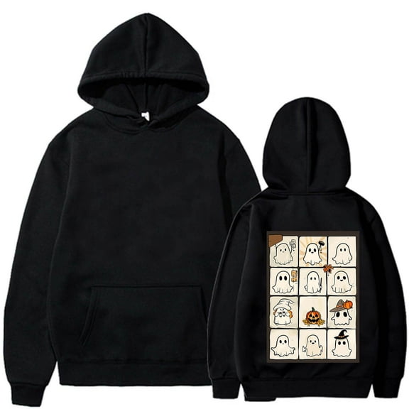 Women's Halloween Hoodies Sweatshirt with Pockets Long Sleeve Fashion Casual Hooded Sweatshirt Tops