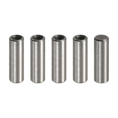 

M3 Internal Thread Dowel Pin 5 Pack 5x16mm Chamfering Flat Carbon Steel Cylindrical Pin