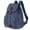 Blue, variant on KXF Small Canvas Backpack for Women Men Canvas Rucksack Unisex Backpack School Bag Casual Travel Bag Laptop Rucksack for Daily Use