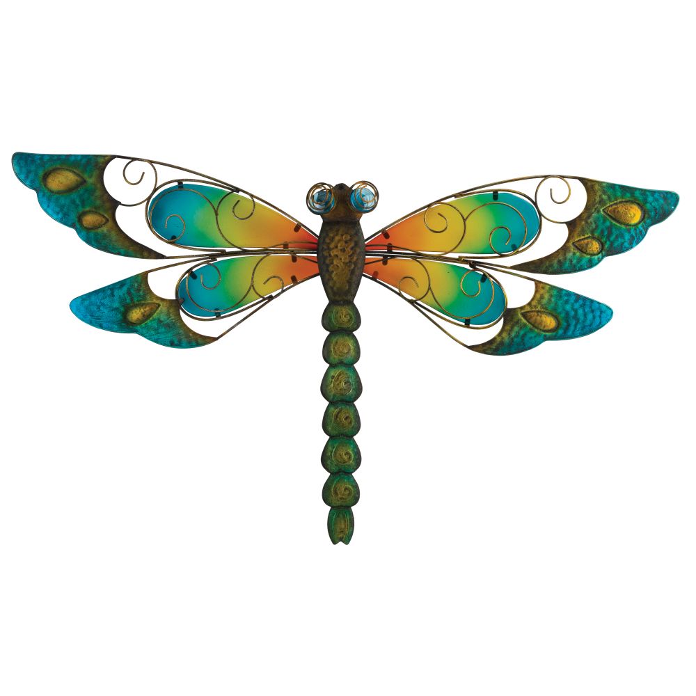 Regal Dragonfly Wall Decor 29" Blue