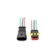 thumbnail image 4 of AWG Cobre 5 Kits Conector De Cable Eléctrico A Prueba De Agua De Forma De 3 Pines Con Cable (el Paquete Incluye El Juego 5) Macarena Conectores de automóvil conectores con cable, 4 of 8