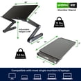 thumbnail image 4 of Soporte para monitor sin caja, ergonomía WorkEZ, regulable en altura, 4 of 8