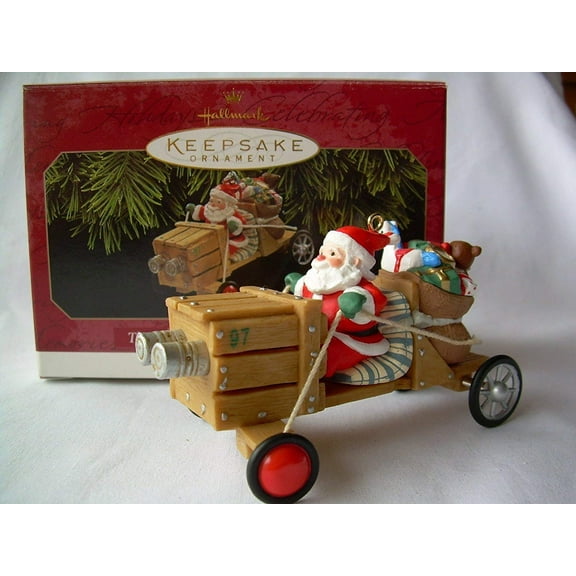 Hallmark Keepsake Ornament The Claus-Mobile Here Comes Santa 1997
