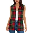 thumbnail image 7 of Vmvidoty Women's Lightweight Cardigan Summer Cropped Shrug Sleeveless Thin Open Front Sheer Bolero Cardigan for Dress Wine XL, 7 of 7