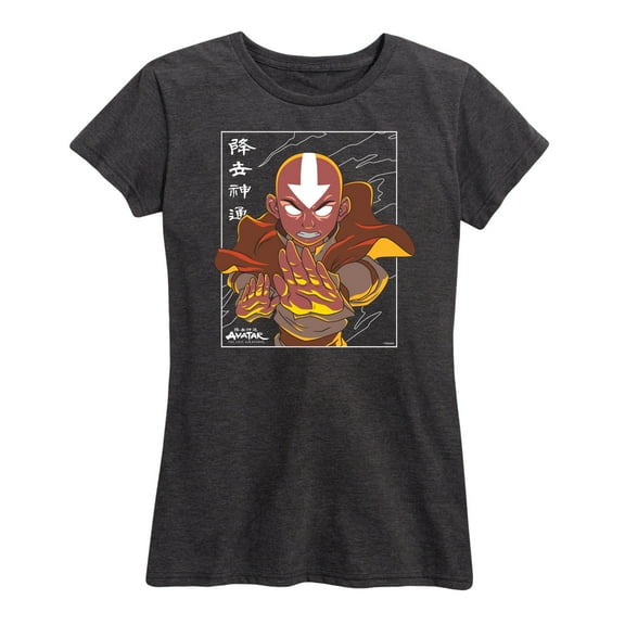 Avatar - The Last Airbender - Avatar State Aang - Women's Short Sleeve Graphic T-Shirt