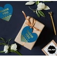 thumbnail image 6 of Inkdotpot Real Gold Foil Thank You For Celebrating With Us Bridal Shower-Baby Shower-Retirement-Wedding-Birthday Tag Favor Hang Paper Tag 100 Pieces, 6 of 8