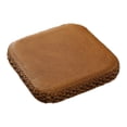 thumbnail image 1 of Cojín de suelo de tatami, cojín para sentarse, decorativo, cuadrado, transpirable, tejido Café, 1 of 9