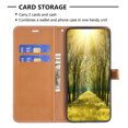 thumbnail image 2 of Allytechgroup PU Leather Case for iPhone 16 Pro with Credit Card Slot, RFID Blocking Flip Wallet Phone Case with Kickstand & Lanyard Shockproof Back Cover for Women Men, Rose, 2 of 8