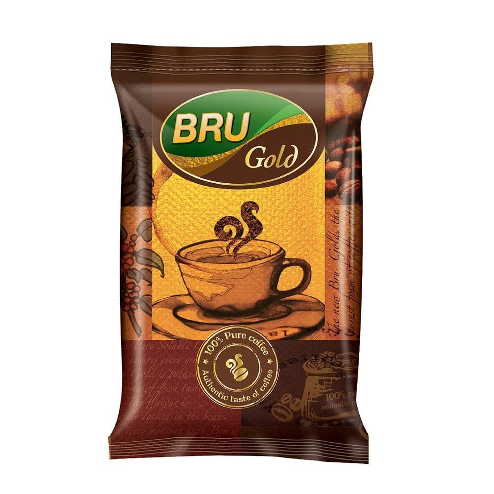 bru gold coffee mug offer