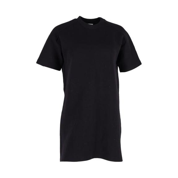 Pre-Owned Acne Studios Short Sleeve Jersey Dress in Black Cotton