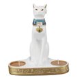 thumbnail image 2 of Candelabro De Gato Egipcio, Portavelas De Resina Con Figura De Gato Egipcio, Candelabro Decorativo Romántico Para Sala De Estar, Dormitorio, Oficina, Regalo Exquisito, 2 of 8