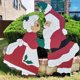thumbnail image 2 of Carteles De Jardín De Navidad Estacas De Jardín Navidad Papá Noel Decoraciones De Césped Estacas De Madera De Jardín Decoraciones De Césped Carteles De Patio Inevent HA038562-00, 2 of 6