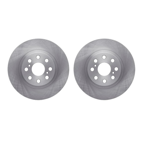 Dynamic Friction Company Rear Brake Rotors 6002-76072