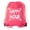 Pink, variant on Power Lifting Backpacks, Extreme Fitness Drawstring Bags Weightlifting Gym Bags - Happy Hour