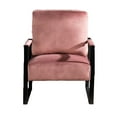 thumbnail image 6 of US Pride Furniture Hosam 25.4" Velvet Upholstery Metal Arms Chair Pink, 6 of 6
