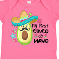 thumbnail image 4 of Inktastic My 1st Cinco De Mayo Avocado in Sombrero Boys or Girls Baby Bodysuit, 4 of 5