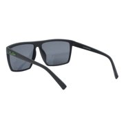Green Kush Men's Sunglasses Matte Black Classic Square Frame UV400