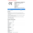 thumbnail image 2 of Inlet Heater Hose Set - Compatible with 2013 - 2016 Ford Escape 1.6L 4-Cylinder - Dorman, 2 of 2