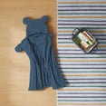 thumbnail image 2 of Mainstays Kids Cozy Plush Hooded Throw, Blue Bear, 50" x 40", 2 of 6
