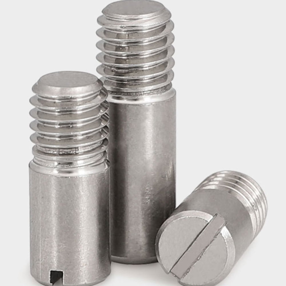5 Pcs 304 Stainless Steel Outer Slotted Locating Pins M3x12mm.