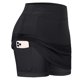 thumbnail image 1 of Pantalones cortos para correr para mujer con forro Pantalones cortos deportivos 2 en 1 con bolsillos Ropa deportiva, Negro-XXL Sailing Electrónica, 1 of 5