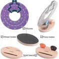 thumbnail image 2 of Circle of Fifths Wheel Metal Aluminum Alloy Melody Chord Wheel with Stand Holder, 2 of 5