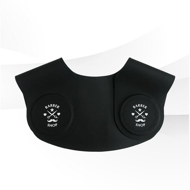 Cuello de pelo Accs antideslizante peluquería espesado protector cuello de peluquero almohadilla de guía pa el cabello afeitado A Baoblaze capa de barbero