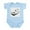Sky Blue, variant on CafePress - Magic Lantern Infant Bodysuit - Baby Light Bodysuit, Size Newborn - 24 Months