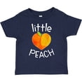 thumbnail image 3 of Inktastic Little Peach Cute Heart Shaped Peach Boys or Girls Toddler T-Shirt, 3 of 5