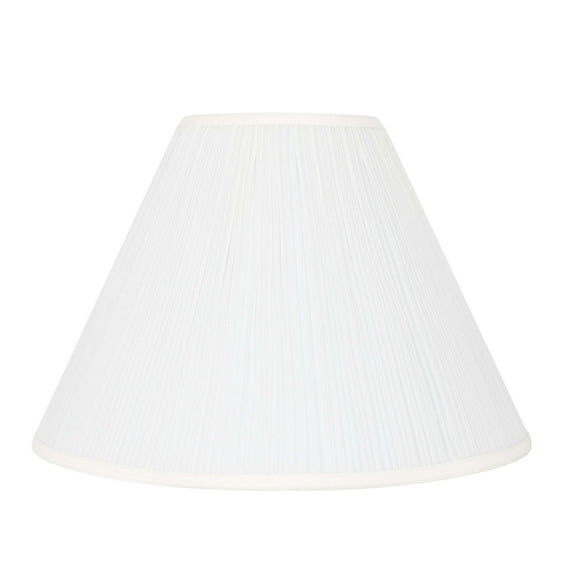Mainstays 7x18x13" Empire Off-White Pleated Lamp Shade