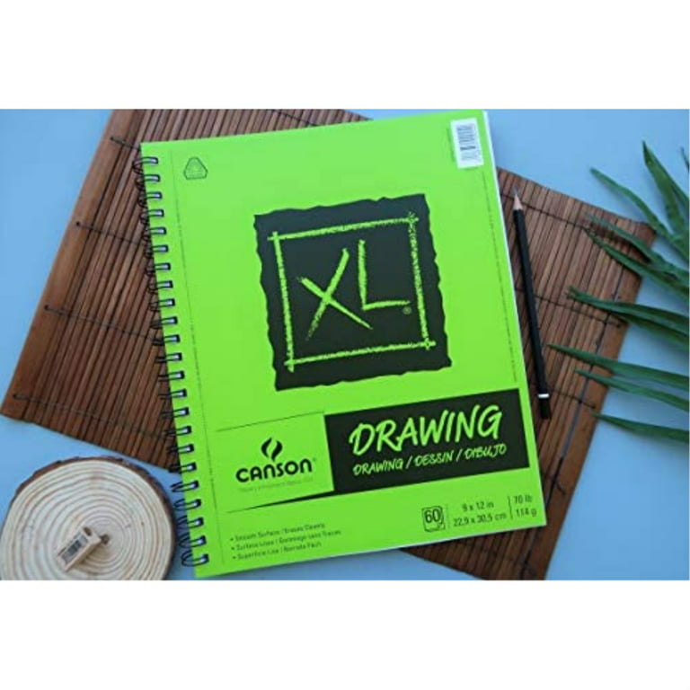 Canson XL Drawing Pad, 18 in x 24 in, 30 Sheets/Pad 