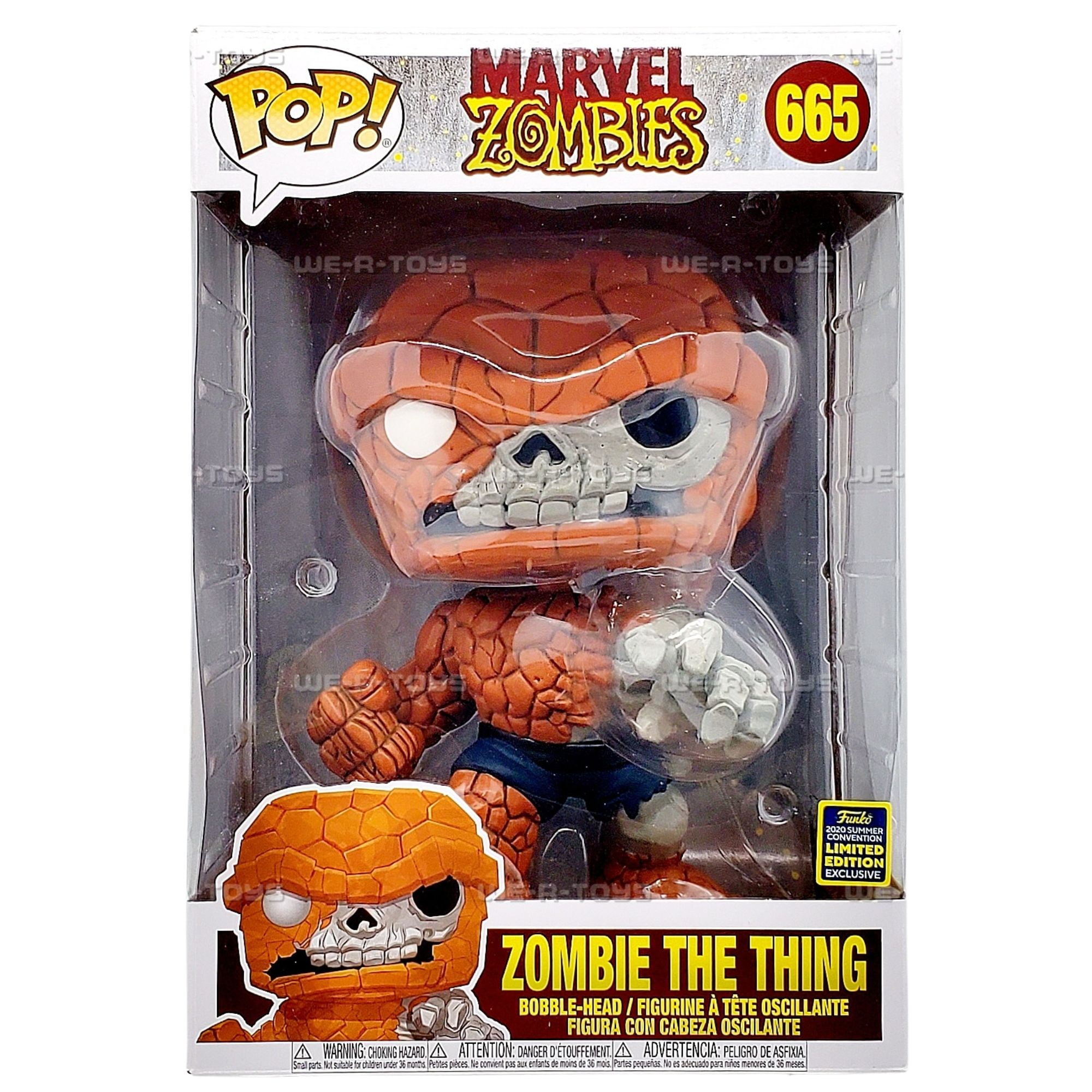Funko POP Marvel Zombies Zombie The Thing 665 Vinyl Figure