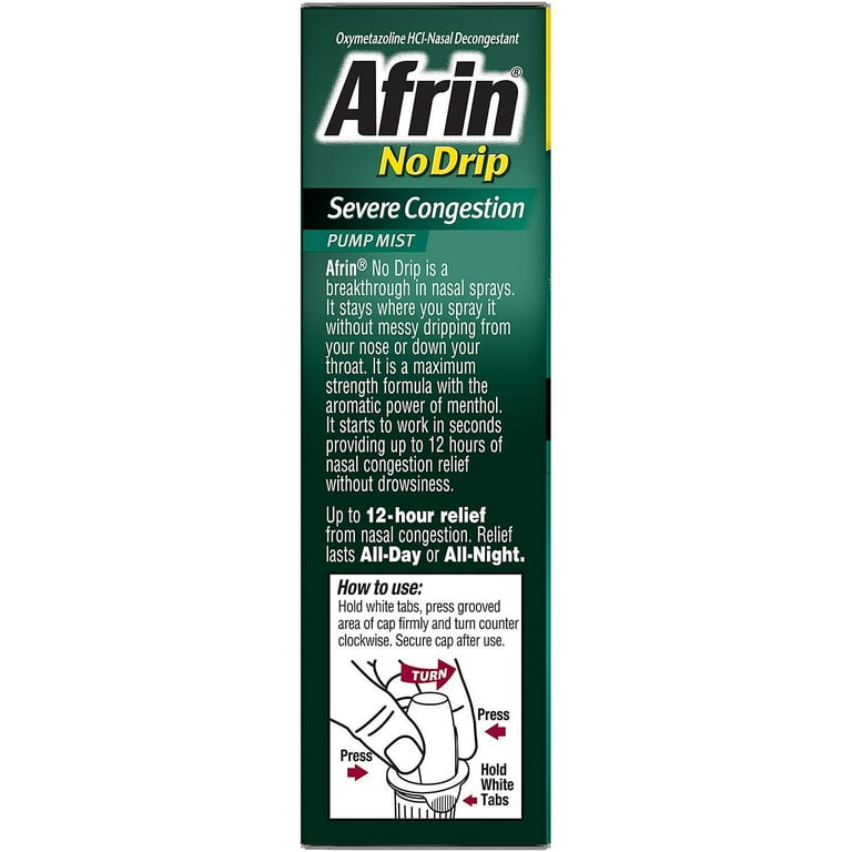 Afrin No Drip Nasal Spray