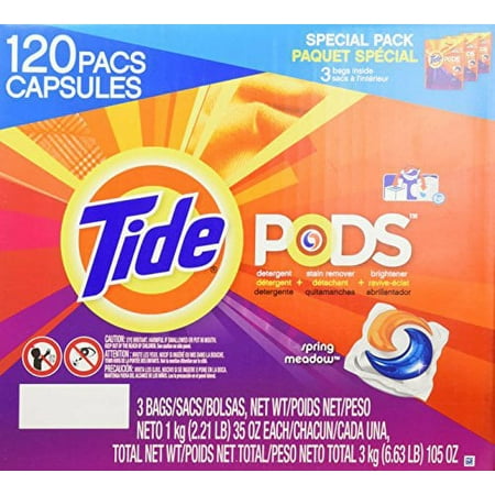 Tide Pods (Spring Meadow) - 120 Count