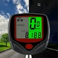 thumbnail image 5 of Cuentakilómetros inalámbrico para bicicleta, velocímetro, odómetro, ciclocomputador resistente al agua con pantalla LCD y múltiples funciones, 5 of 5