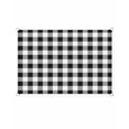 thumbnail image 6 of Sun Shade Sail 8'x10' Buffalo Check Plaid Rectangle Sun Shade Sails Canopy Waterproof Black White Plaid Farmhouse Outdoor Sunshades Sand UV Block Cover Shades Cloth for Patio Backyard Garden Deck, 6 of 9