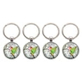 thumbnail image 1 of 4 piezas colibrí creativo llaveros adorables llaveros colgantes decorativos, 1 of 5