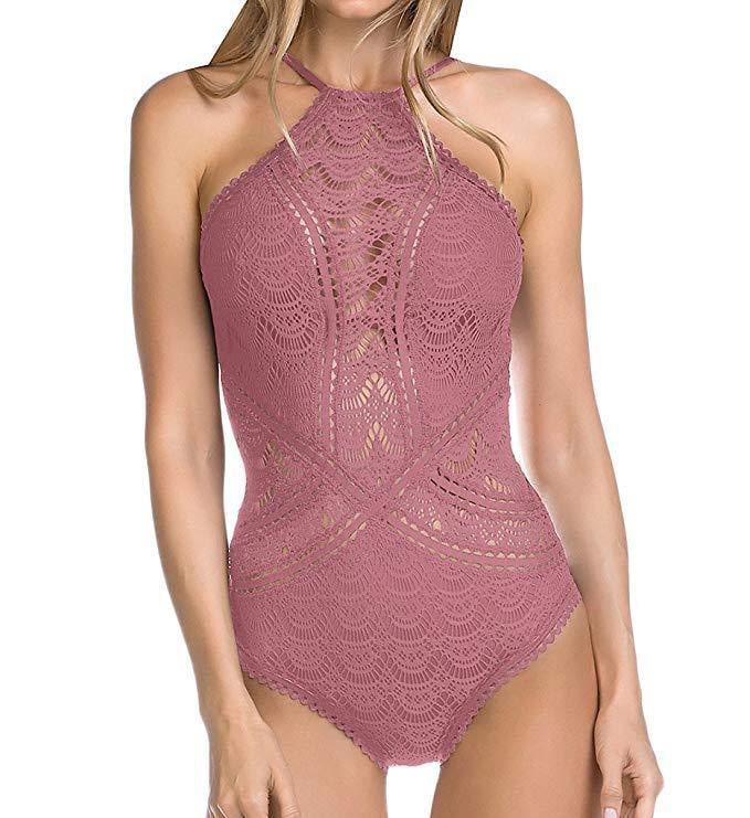 Becca by Rebecca Virtue Womens Color Play One-Piece
