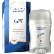 Secret Antiperspirant Clinical Strength Deodorant for Women, Soft Solid, Stress Response, 1.6 oz, 3 Pack