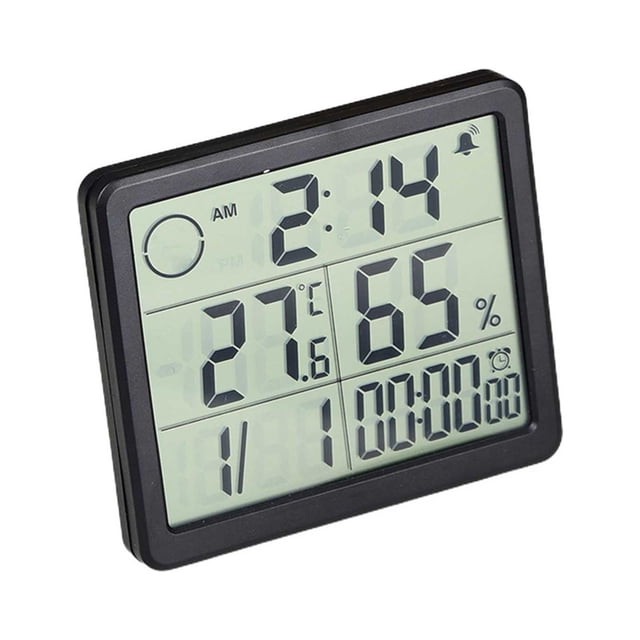 Hygrometer Indoor Humidity,Humidity Gauge for Reptiles Digital Hygrometer Indoor Thermograph Room Thermograph and Humidity Gauge with Thermograph Monitor Temperature and Humidity Monitor