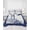 Blue Beige, variant on Quilts Full Size, Blue Compass Nautical Soft Comforter Bedding Set for Bed, Coastal Abstract Art Retro Lightweight Quilted Bedspread with Pillow Cover(2 Pieces) for All Season, 78x90 Inch