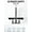 🔥 Black_Base#355, variant on Double sink faucet handle lock with central pipe, universal kitchen and bathroom tap lock, water control and leak