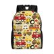 thumbnail image 1 of Fotbe Vehicles Mochila de Viaje para Laptop, Mochila Ejecutiva Delgada y Resistente 15.6", 1 of 8