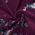 thumbnail image 6 of Giftesty Women Printed Casual V-Neck Short Sleeve Loose T-Shirt Blouse Tops, 6 of 6