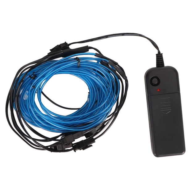 Cable De Luz De Neón, Cable EL Con Reducción De Ruido, Ahorro De Energía 5 En 1, Flexible Para Coche Para Fiesta De Navidad