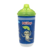Nuby 10 Oz. No-Spill Insulated Light Up Sloth Easy Sip Cup