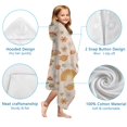 thumbnail image 7 of Red Mushroom Rainbow Light Pattern Hooded Bath Towel，60"x35" for Ages 3 To 12 Kids, Quick Dry Lightweight Soft Microfiber Hood Beach Towel Cover Up for Kids, 7 of 7